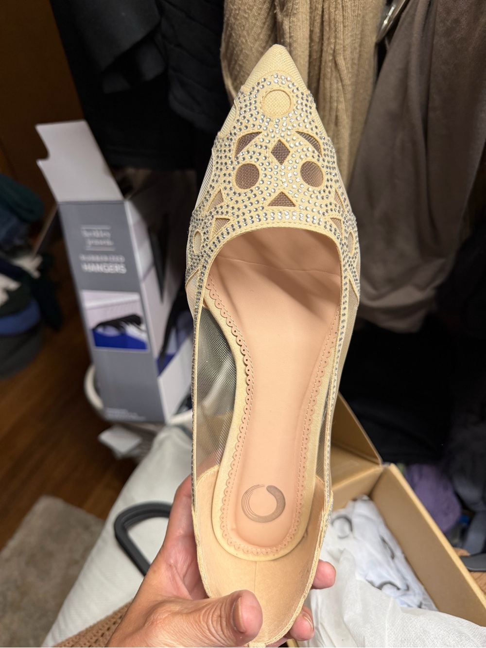 Women’s nude dress shoes